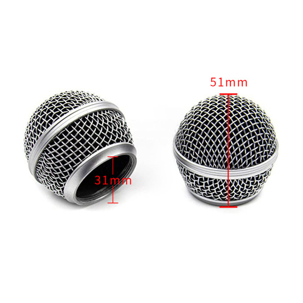 Mesh Cover For Shure SM58 PG58 - đánh giá và giá Shure Mic Mv7