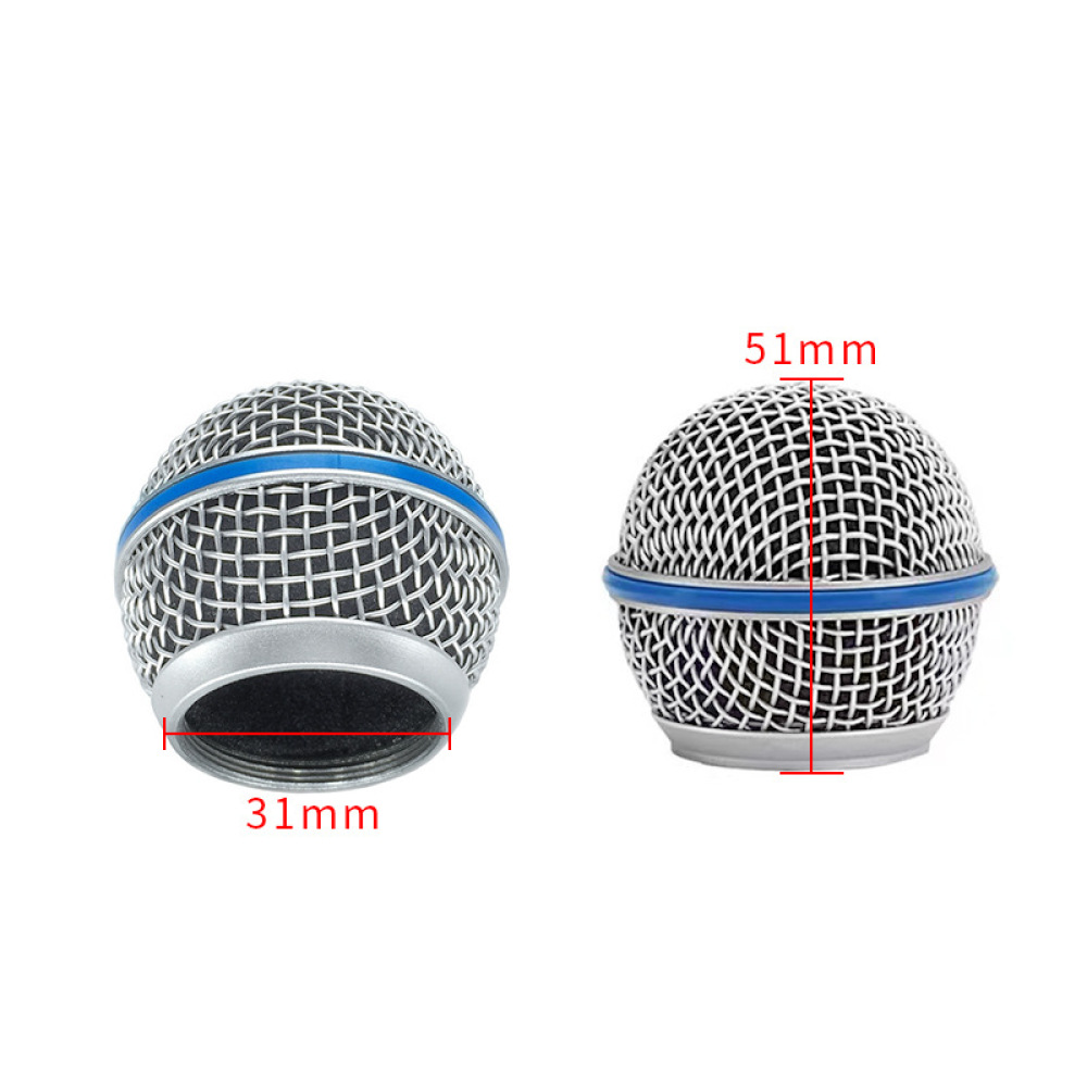 Mesh Cover For Shure SM58 PG58 - đánh giá và giá Shure Mic Mv7