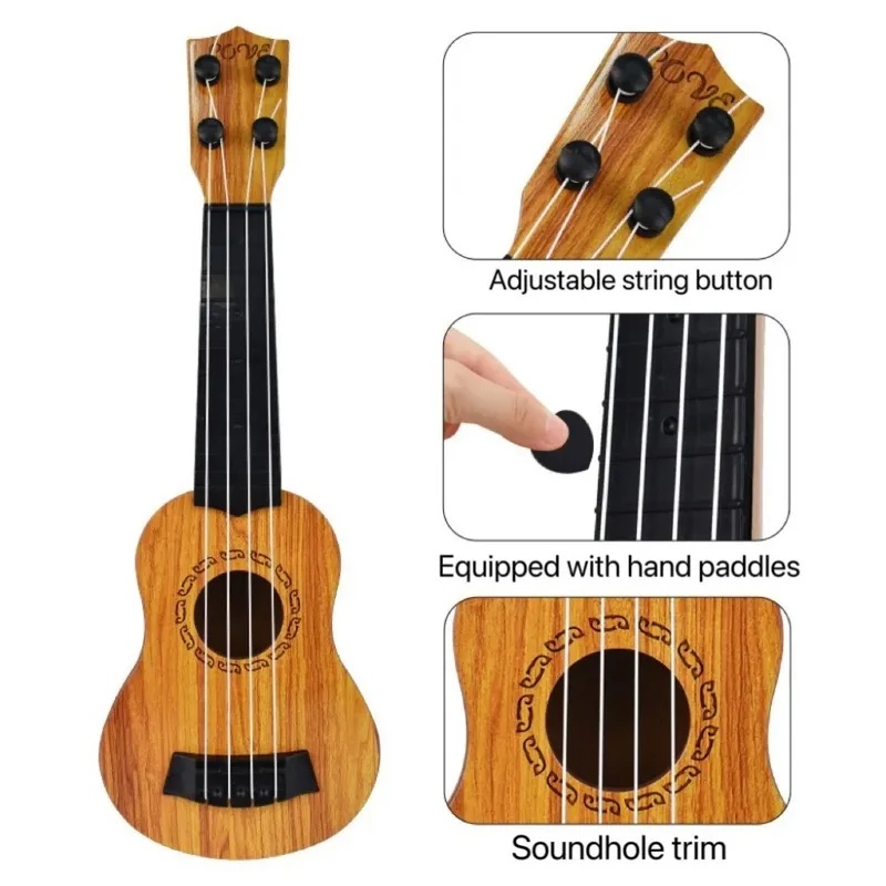 35cm Simulated Kids Ukulele Gu - đánh giá và giá Musical Instrument Harmonium