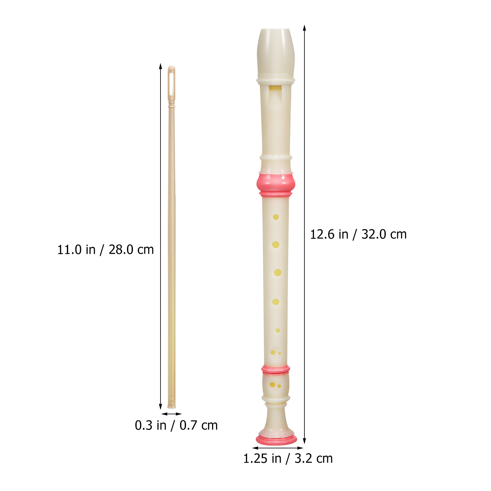 2Pcs High Pitch Soprano Record - đánh giá và giá Soprano Recorder Plastic