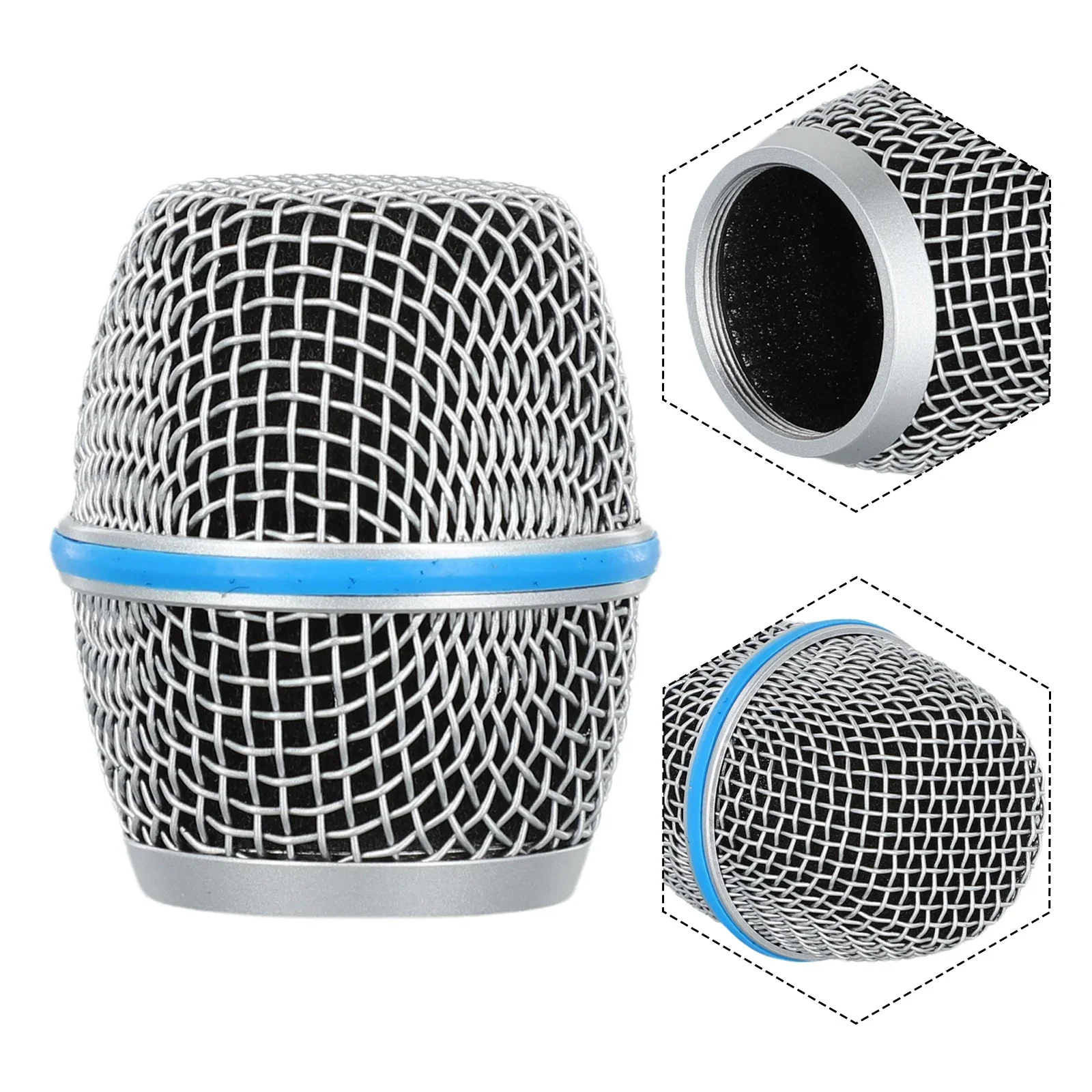 1 Pc Microphone Mesh Head Meta - đánh giá và giá Shure Mic Mv7