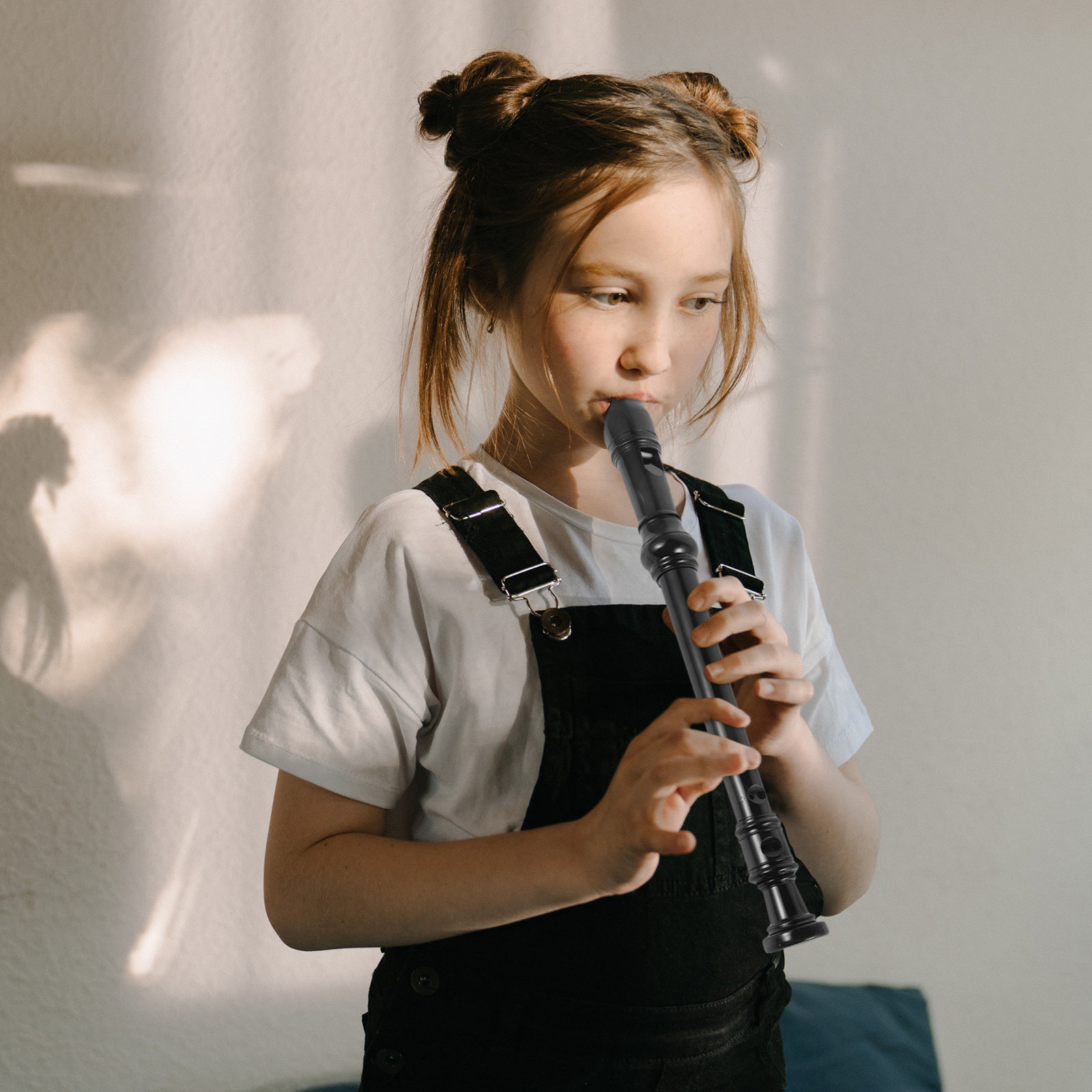 8 Hole Black Transparent Sopra - đánh giá và giá Soprano Recorder Plastic